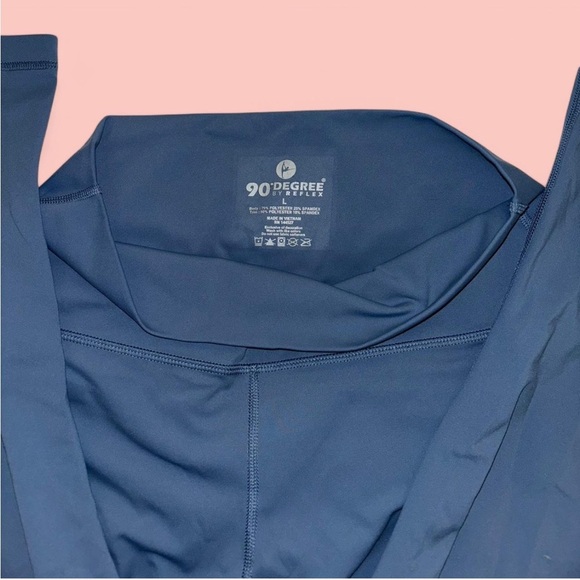 Cloud Blue Leggings 3/4 length - Picture 3 of 3